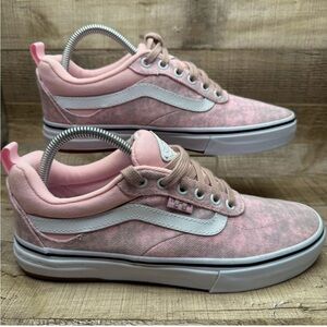 Vans Kyle Walker Acid Denim Skate Shoes Mens Size 7 Lace Up Pink PopCush